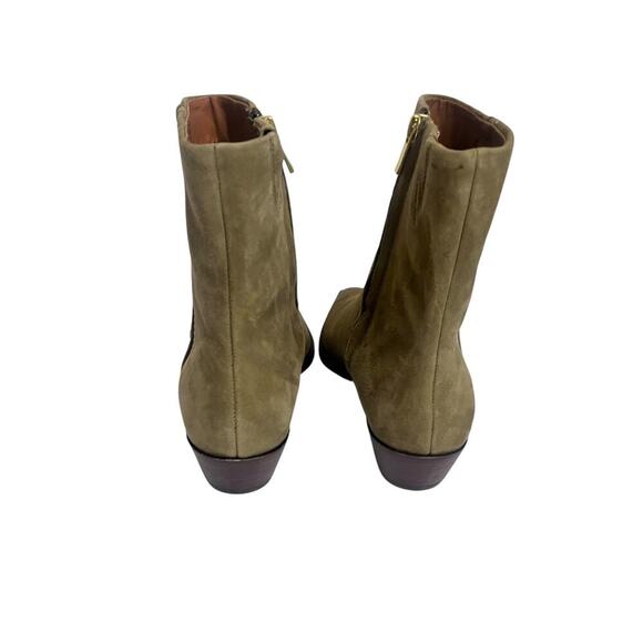 New Lucky Brand Women's Shakell Ankle Boot size 7 Olive - Picture 5 of 9